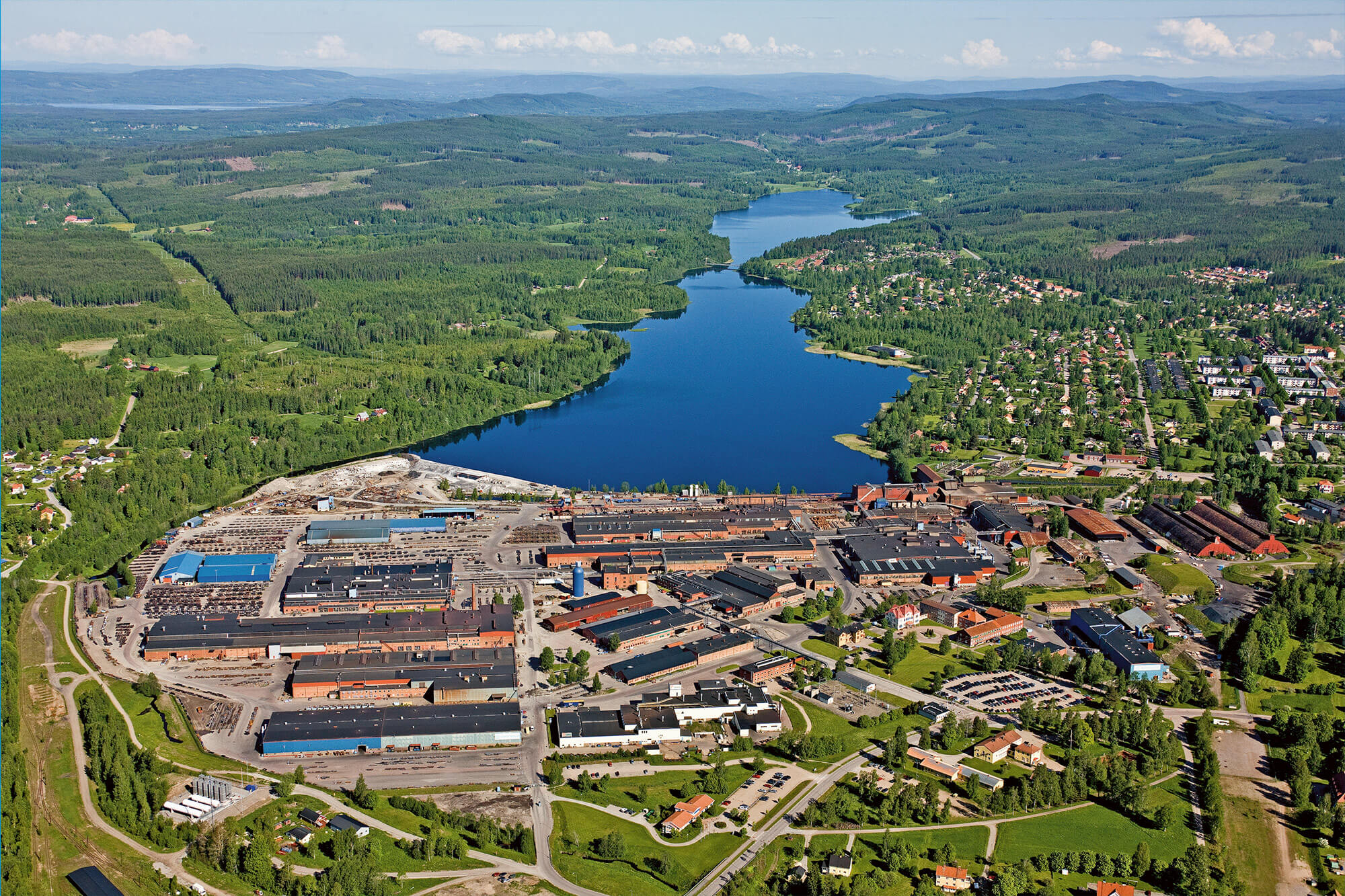 Uddeholm mill in Hagfors, Sweden