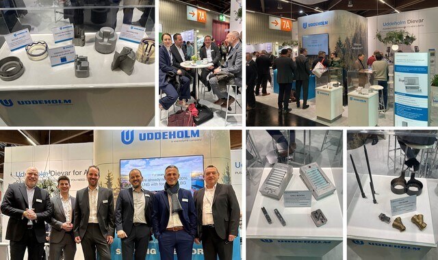 Collage images from the Euroguss 2024 exhibition in Germany