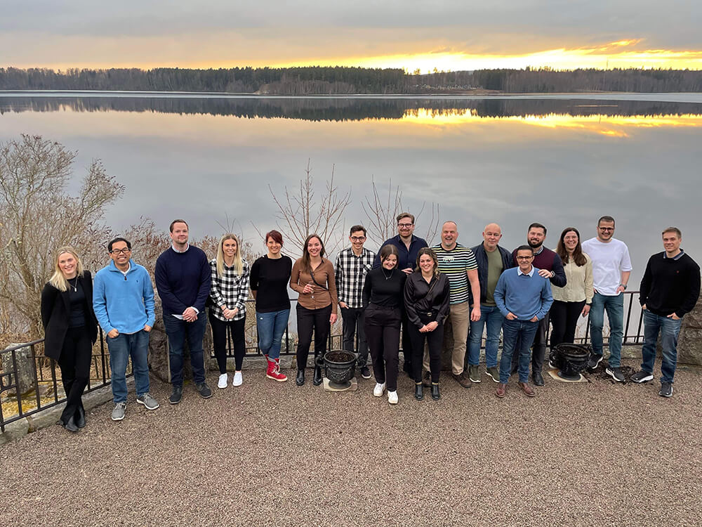 Participants at Uddeholm Business Academy Basics 2023