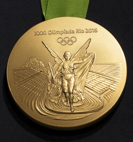 Olympic medal Rio 2016