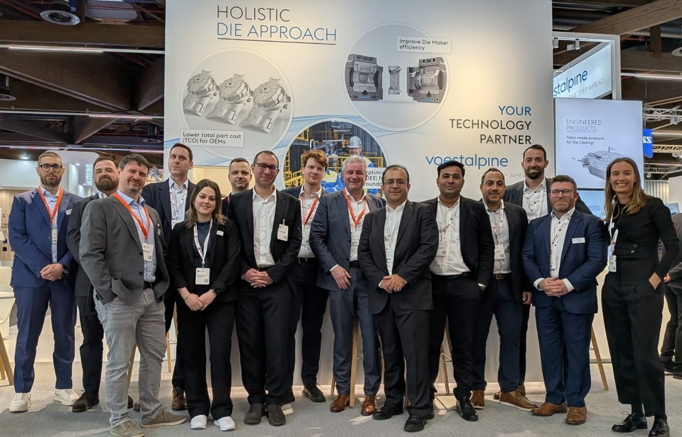 A group of people at tbe Euroguss fair