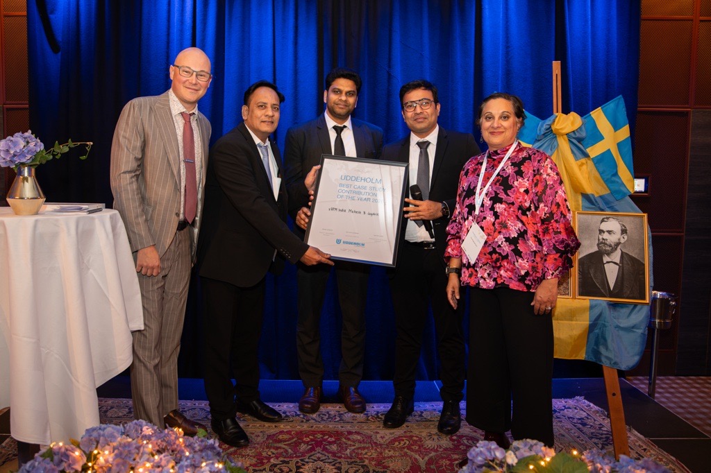Winner of the Uddeholm TEXEM 2026 Most Valuable Case Study Contribution award