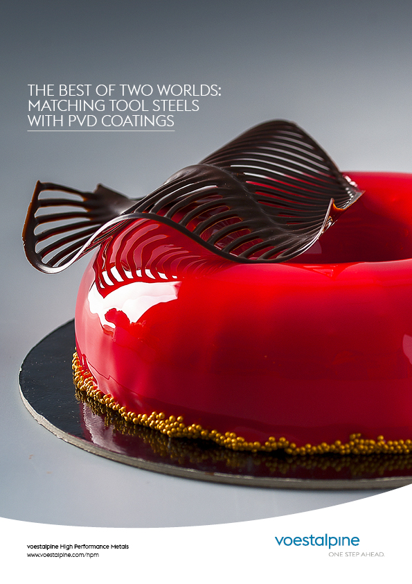 Front page of the brochure "The Best of two worlds: Matching Tool Steels with PVD Coatings"